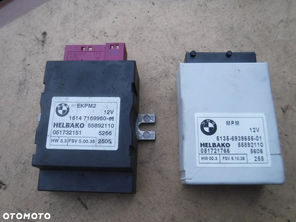 BMW E60 E61  X3 E83 E92 E90 E91 E93  modul pompy 55892110 6939655  HELBAKO - 1
