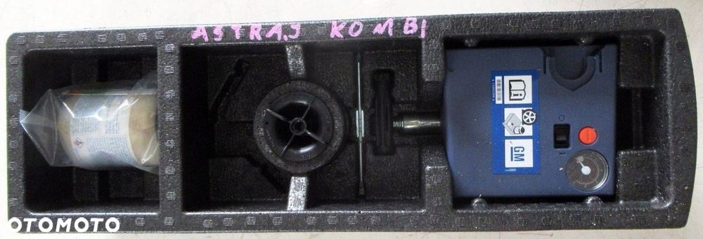OPEL ASTRA J IV 4 LIFT WKŁAD ZESTAW BAGAŻNIKA KOMPRESOR UCHO KOMBI13421056 - 1