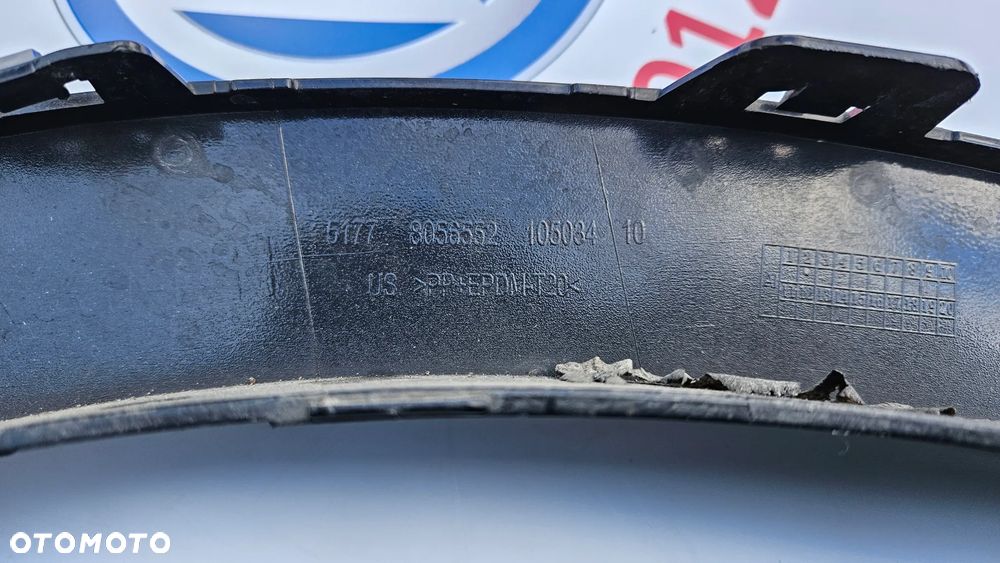 BMW X6 F16 M-Pakiet M Pakiet Listwa Błotnika Tylnego Prawego Nakładka Hokej Tył prawy 8056552 Kolor 416 - 16