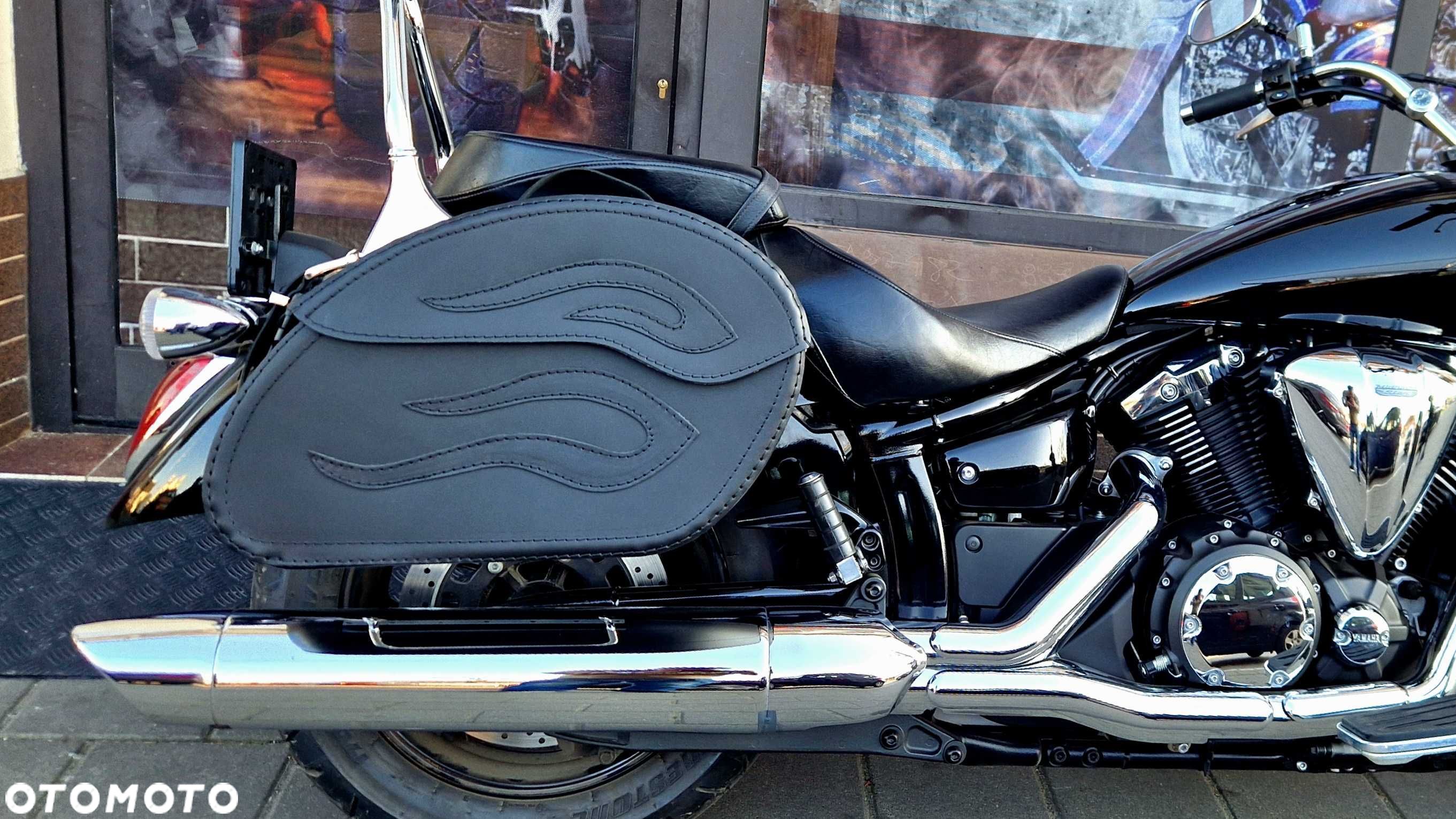 Sakwy skórzane yamaha stratoliner vx1900 xvs 1300 midnighstar duże - 1