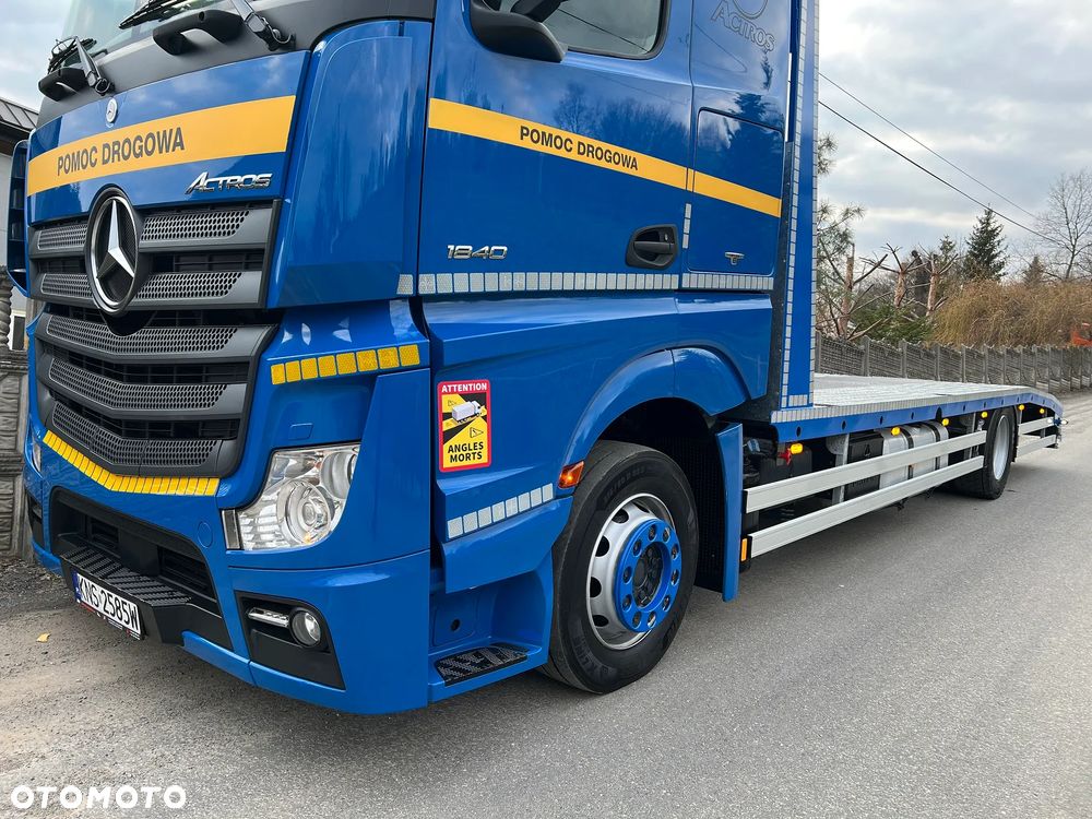 Mercedes-Benz ACTROS 1840 | MP4 | Euro 6 | 4x2 | Nowa Zabudowa | Autolaweta 7,80m | Xenon | Klimatyzacja Postojowa | z Niemiec | Pomoc Drogowa | Stan PERFEKCYJNY | - 13