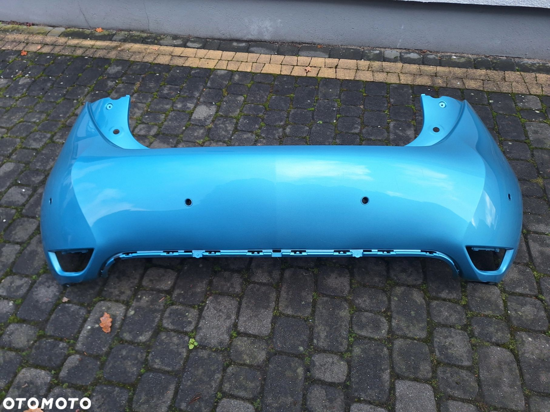 RENAULT ZOE 12- NIE KLEJONY! ZDERZAK TYŁ TYLNY+CHROM ORYG. 850101003R 850101029R - 7