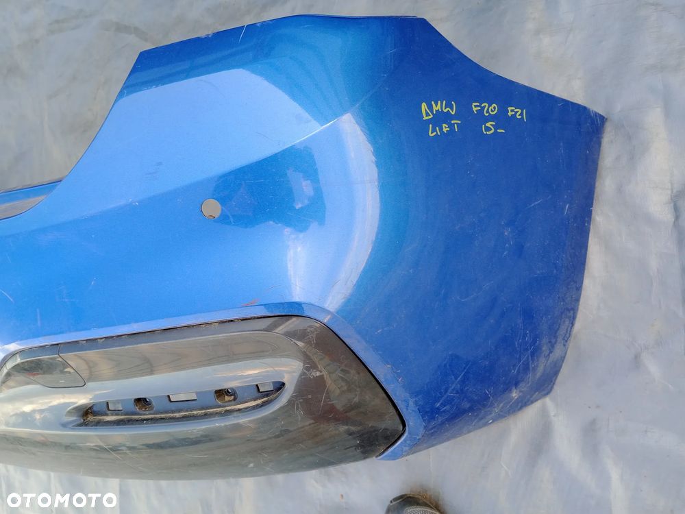 BMW 1 F20 LIFT LCI M-PAKIET 2015-2019 ZDERZAK TYŁ TYLNY PDC - 9