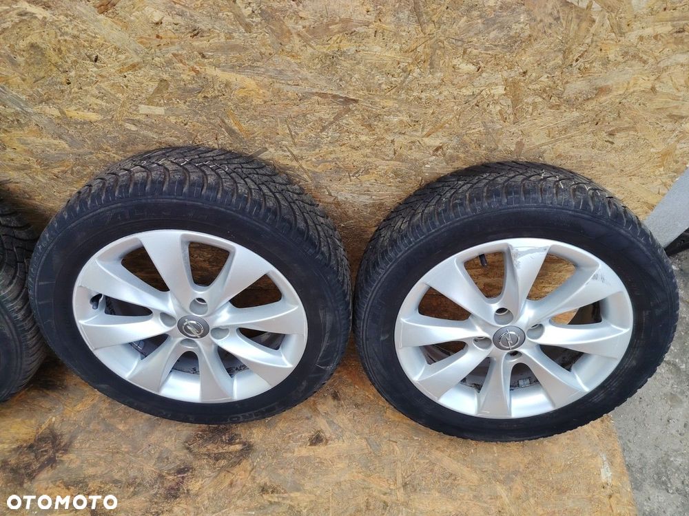 OPEL 6,5JX16H2 4X100 ET42 fi 57,1mm FELGI ALUMINIOWE KOMPLET X4 205/55R16 6mm - 2