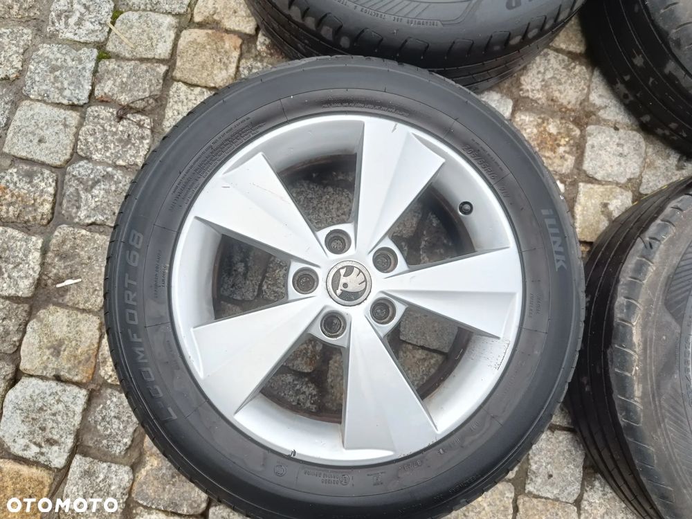 Felgi Aluminiowe 16 Skoda Octavia 3 5x112 ET46 5E0601025C Koła VW Seat Audi 6,5Jx16H2 - 22