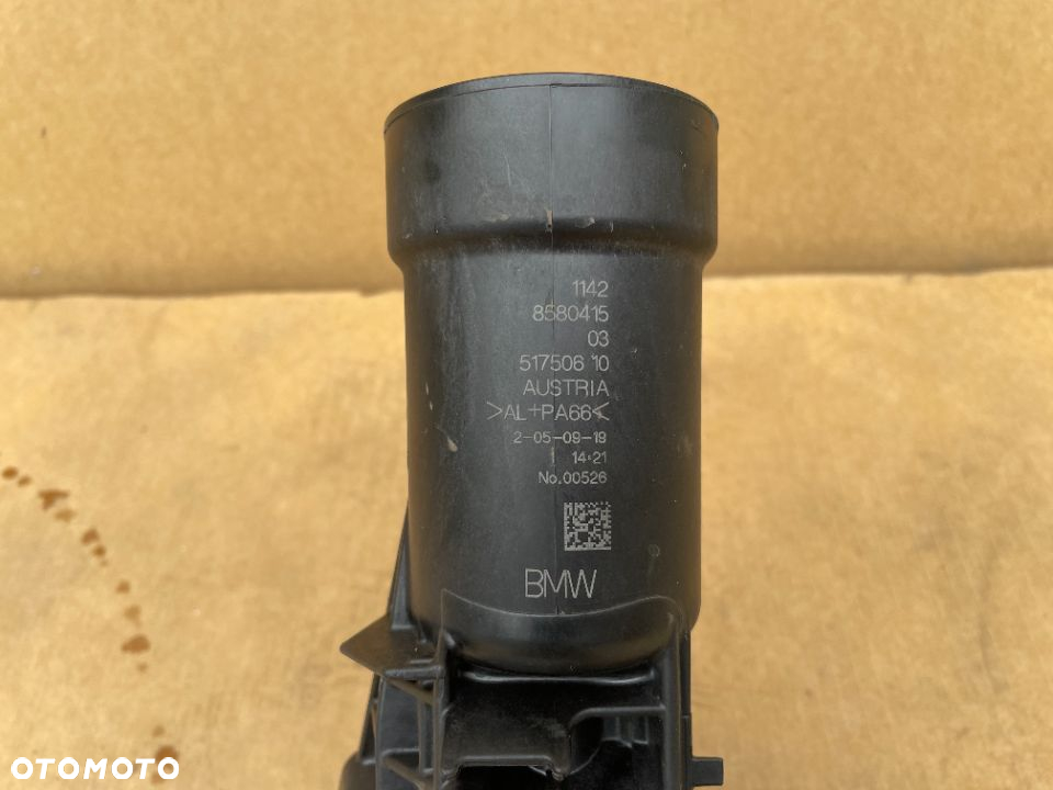 OBUDOWA FILTRA OLEJU CHŁODNICA OLEJU BMW X3 G01 X4 G02 3 G20 5 G30G31 B47 8580415 18d 20d - 2