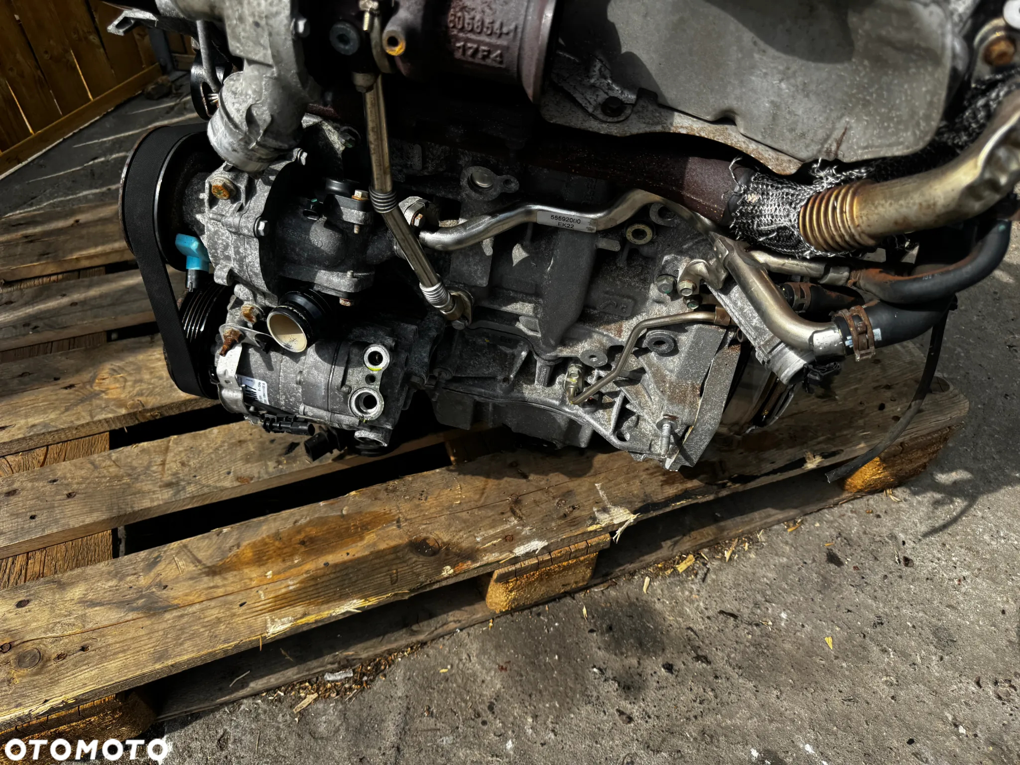 silnik b16dtl lvm 1.6 cdti astra kompletny 133 tys - 5