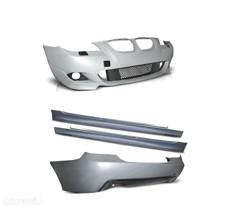 KIT CARROÇARIA BMW E60 03-10 LOOK M SRA - 2