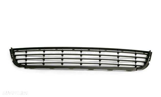 Grila bara fata VW Golf 6 (5K), 10.2008-2013, Centru, 5K0853677A, 951827, neagra - 1