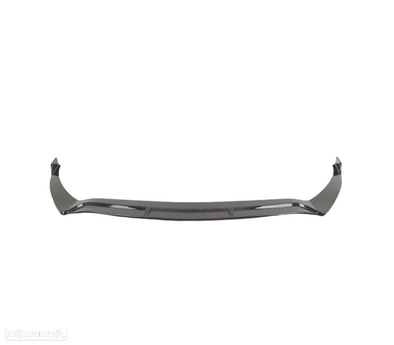 SPOILER LIP FRONTAL MERCEDES CLA W118 19- PRETO BRILHANTE - 5