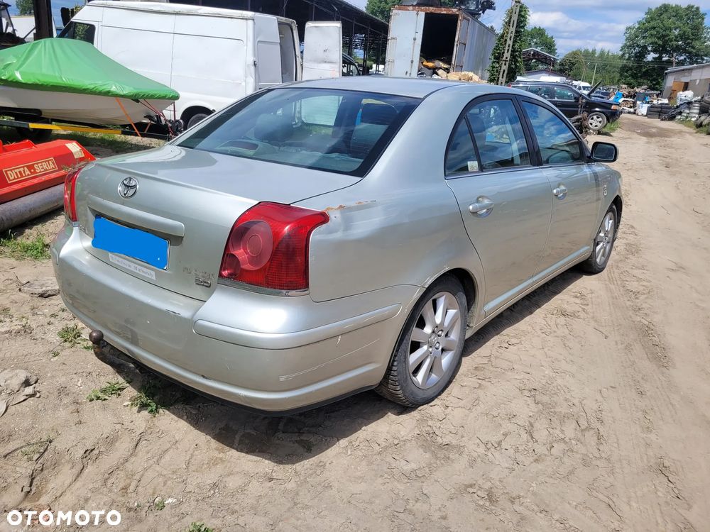 TOYOTA AVENSIS T25 SEDAN 1C0 maska pokrywa silnika klapa bagażnika zderzak lampa reflektor pas przedni stop lampy - 4