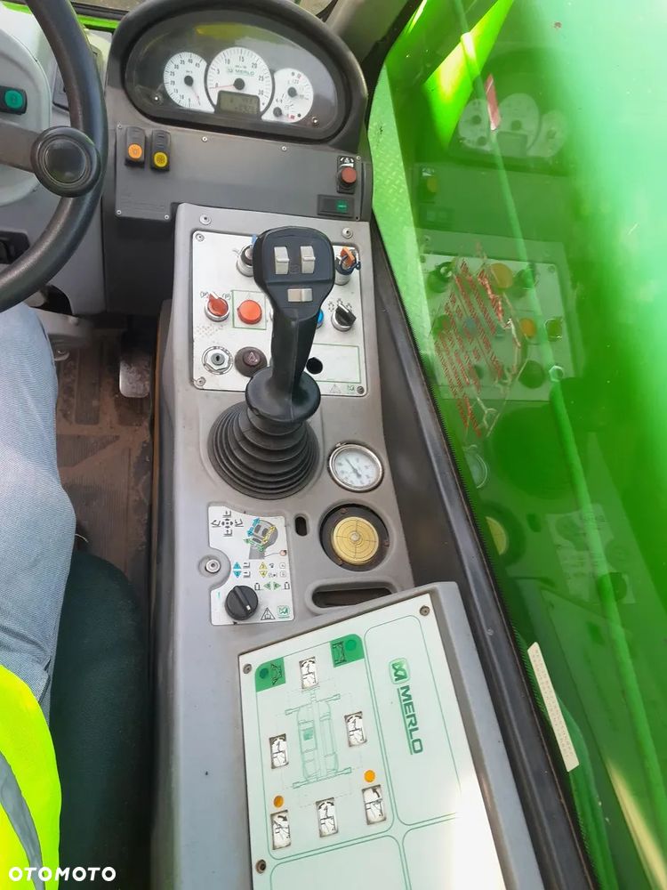 Merlo Roto 38.16, kosz, widły, żuraw dzwig - 7