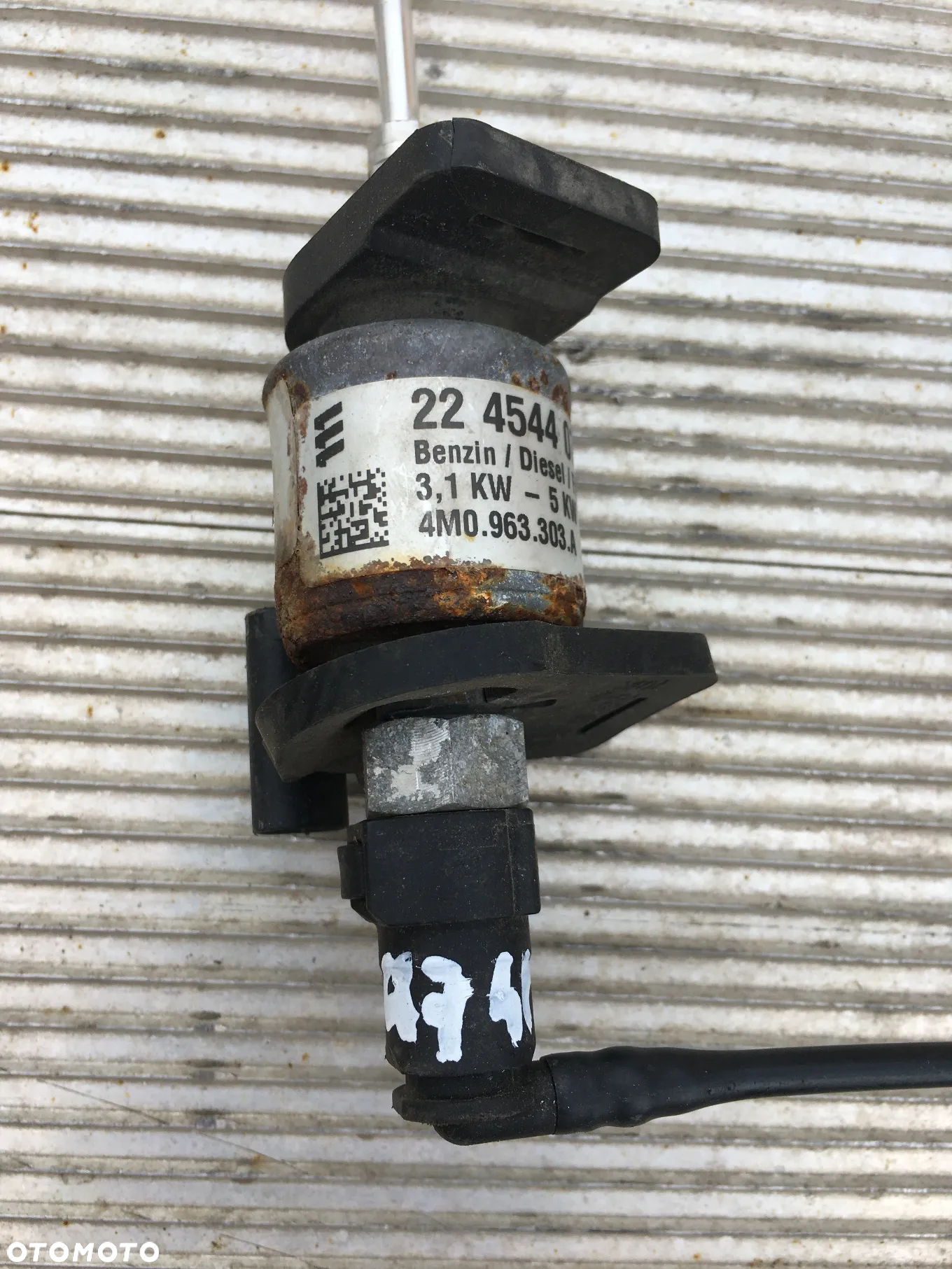 Audi Q7 4M Pompka Webasto Paliwa  4M0261163D 4M0963303B - 3