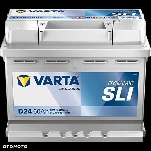 Akumulator VARTA Blue Dynamic D24 60Ah 540A EN - 1