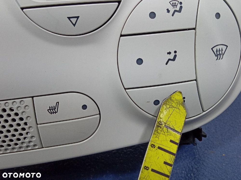 FIAT 500 500E I PANEL PRZEŁĄCZNIK KLIMATYZACJI NAWIEWU P1VH54LW9AG - 8