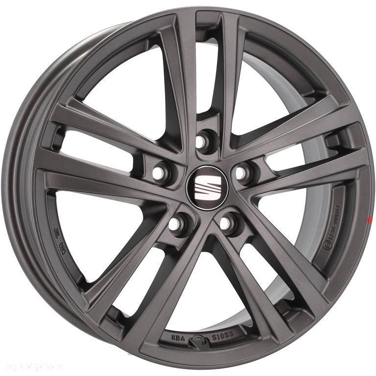 4x Felgi 16 TUV SEAT OE m.in. do Alhambra Altea XL Freetrack Ateca EXEO Leon MK3 MK4 - SE026016 - 6