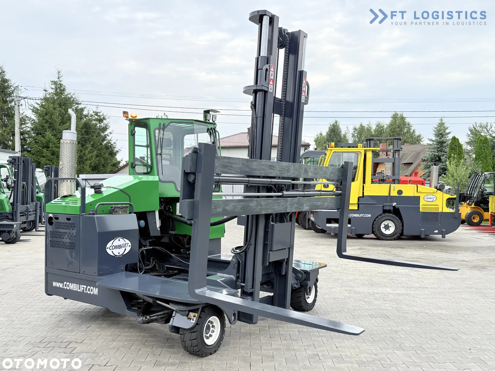 Combilift C4500 / DIESEL / DUPLEX 4000MM / SZEROKI POZYCJONER WIDEŁ / OGRZEWANIE / PEŁNA KABINA / STAN IDEALNY / Szeroka oferta wózków czterokierunkowych i bocznych, dopasowanych do różnorodnych potrzeb i zastosowań - 26