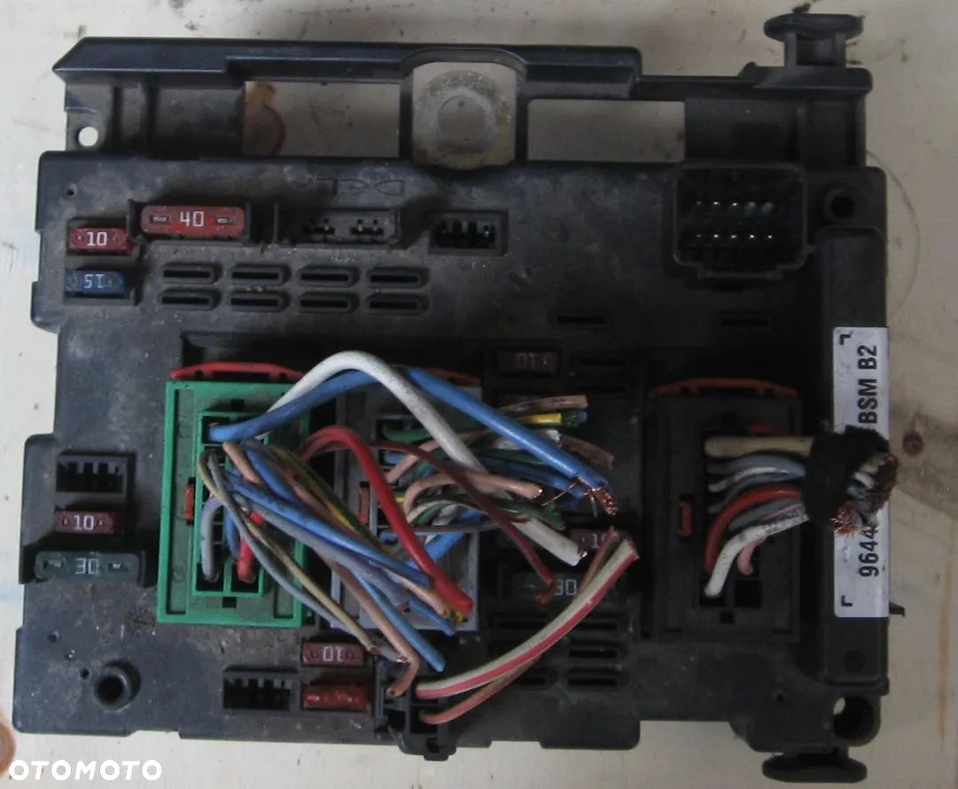 sterownik moduł BSM B2 PEUGEOT 307 CITROEN C3 C4 9644038780 - 1