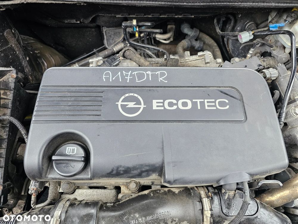 SILNIK SŁUPEK OPEL ASTRA H J MERIVA B ZAFIRA C B MOKKA CORSA D 1.7 CDTI A17DTR 229000 km NIEMCY MOŻLIWOŚĆ ODPALENIA