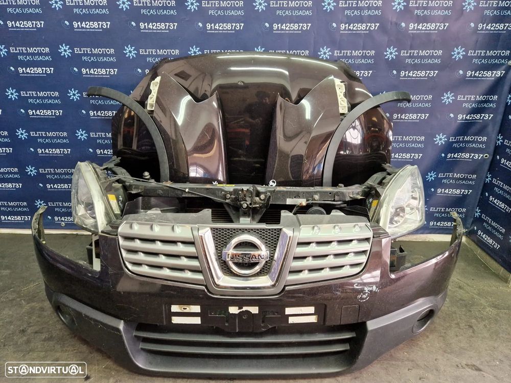 Frente completa usada NISSAN QASHQAI J10 1.6 capot parachoques guardalamas oticas radiadores - 3