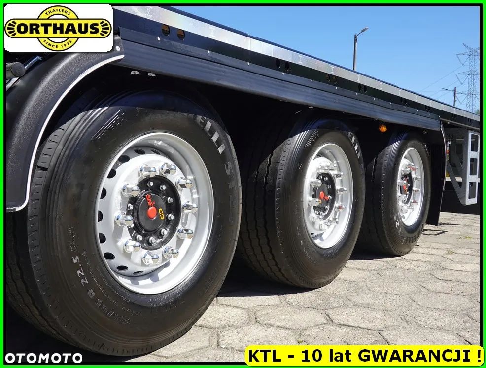Orthaus Platforma z zamkami konterowymi 20, 30, 40 Ft / Ład. 39.900 kg - SUPER STRONG !!! - 39