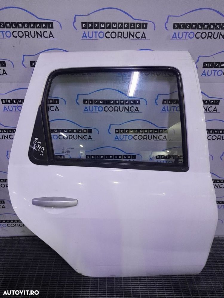 Usa Dreapta Spate Dacia Duster 2010 - 2013 SUV 4 Usi Alb (1103) - 1