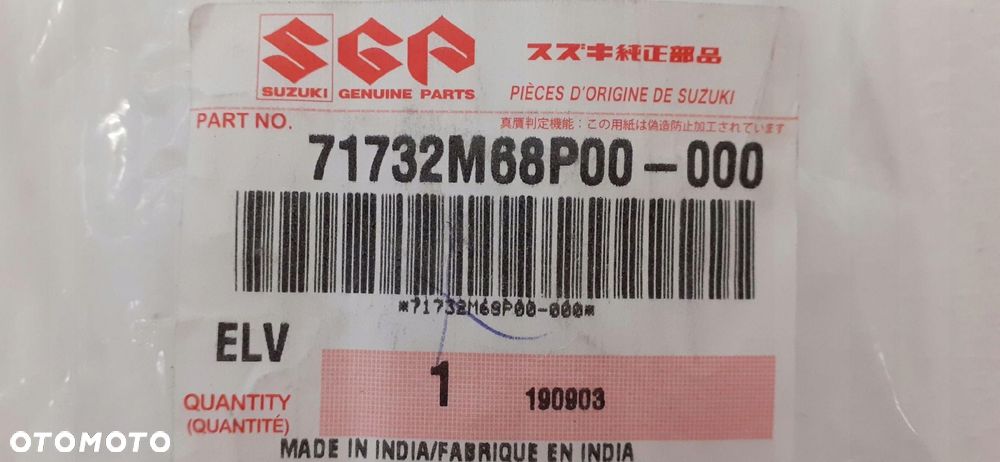SUZUKI BALENO II 2015 -ŚLIZG ZDERZAKA PRZÓD LEWY - 3