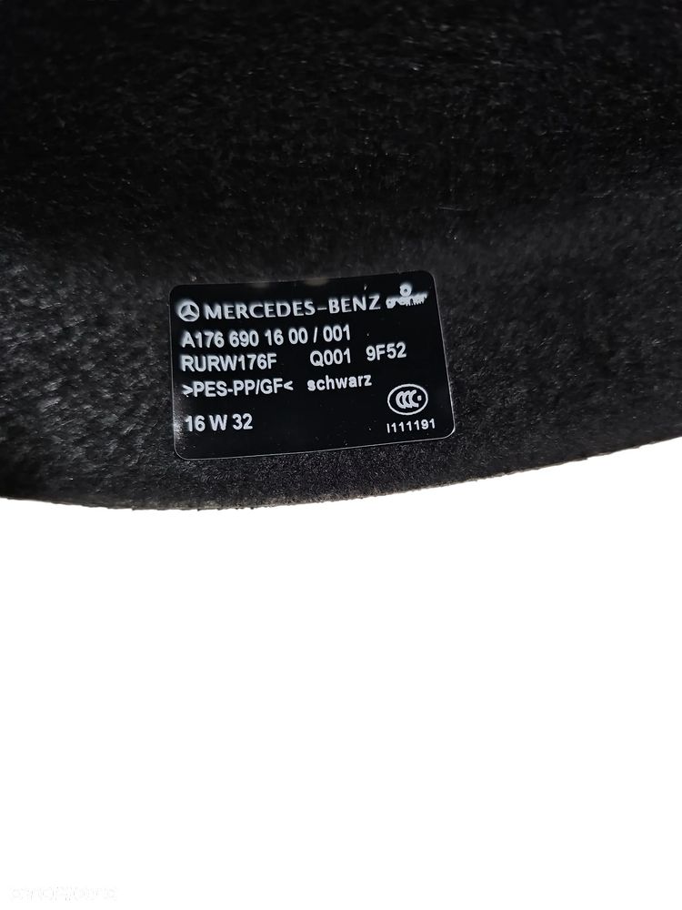 MERCEDES W176 LIFT PÓŁKA TYLNA BAGAŻNIKA A1766901600 - 3