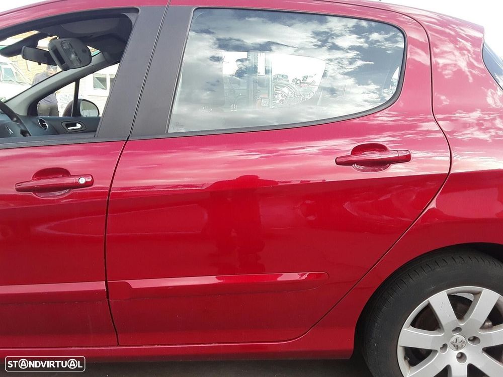 PORTA TRASEIRA ESQUERDA PEUGEOT 308 SW 2010 - 1