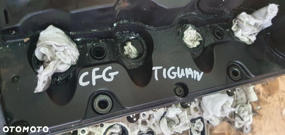 Silnik słupek blok silnika VW Tiguan I Lift 2.0 TDI CFG - 13