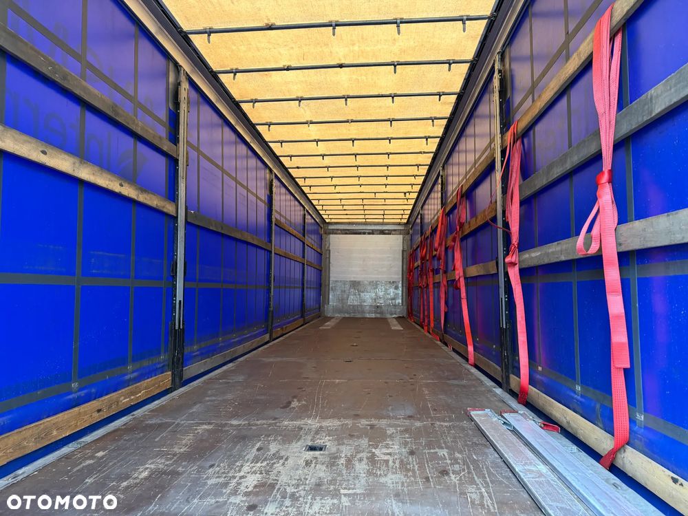 Schmitz Cargobull FIRANKA / PODNOSZONY DACH / PLANDEKA JAK NOWA / RAMA OCYNK / PEŁNE WYPOSAŻENIE DO ZAŁADUNKU PASY, MATY, NAROŻNIKI / 2 KOŁA ZAPASOWE / GOTOWA DO PRACY !! - 12