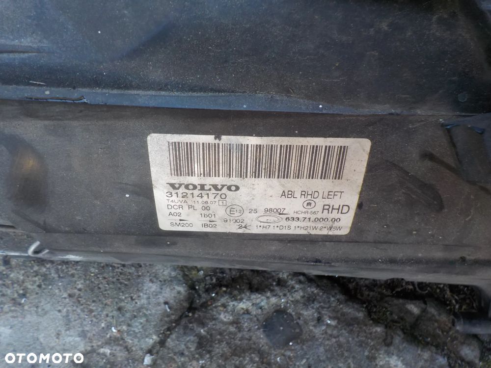 VOLVO S80 II KOMPLETNY PRZÓD MASKA ZDERZAK BŁOTNIKI LAMPY XENON ANGIELSKIE  KOLOR 477-46 - 27