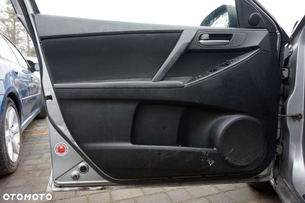 DRZWI PRZEDNIE LEWE 3 II BL 5D HB 38P  SREBRNY MAZDA 2009-2013 - 8