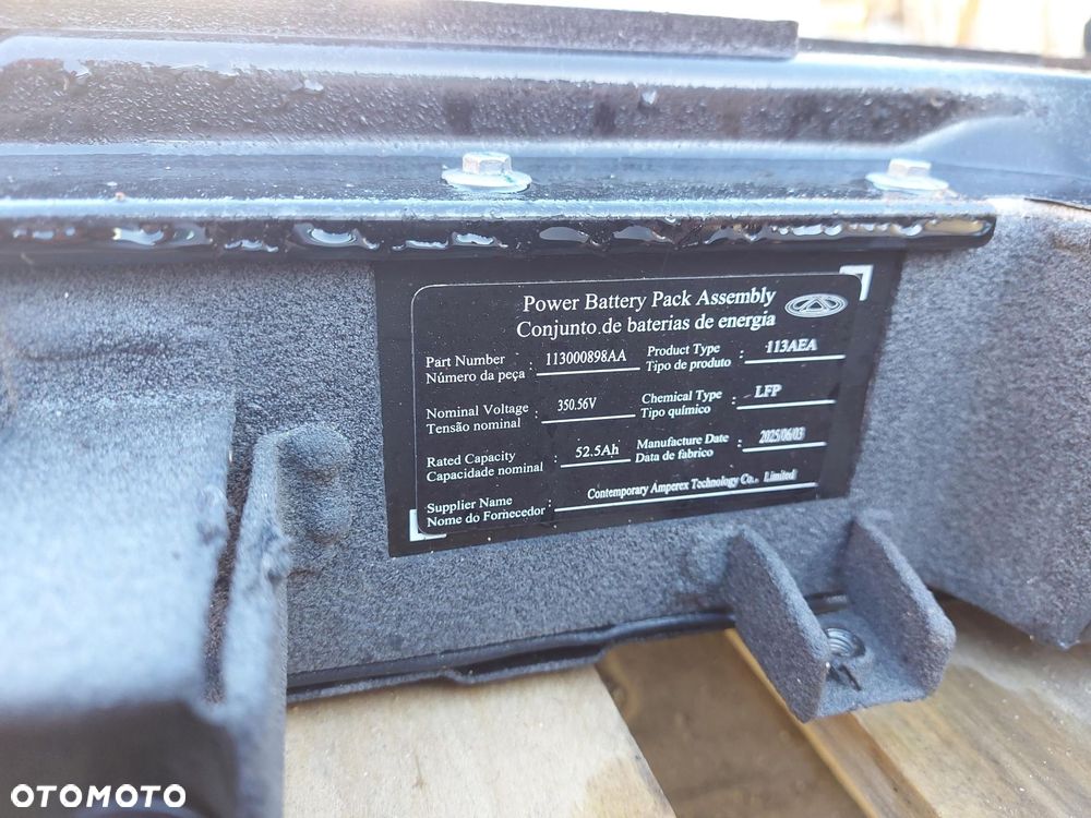 Cherry Jaecoo 7 PHEV 2025r Bateria akumulator 350,56V 52,5Ah 113000898AA - 5