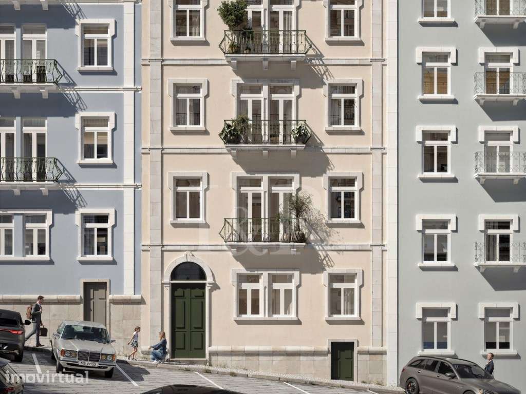 Apartamento T1 com varandim perto da Av. da Liberdade, Lisboa - Grande imagem: 5/22