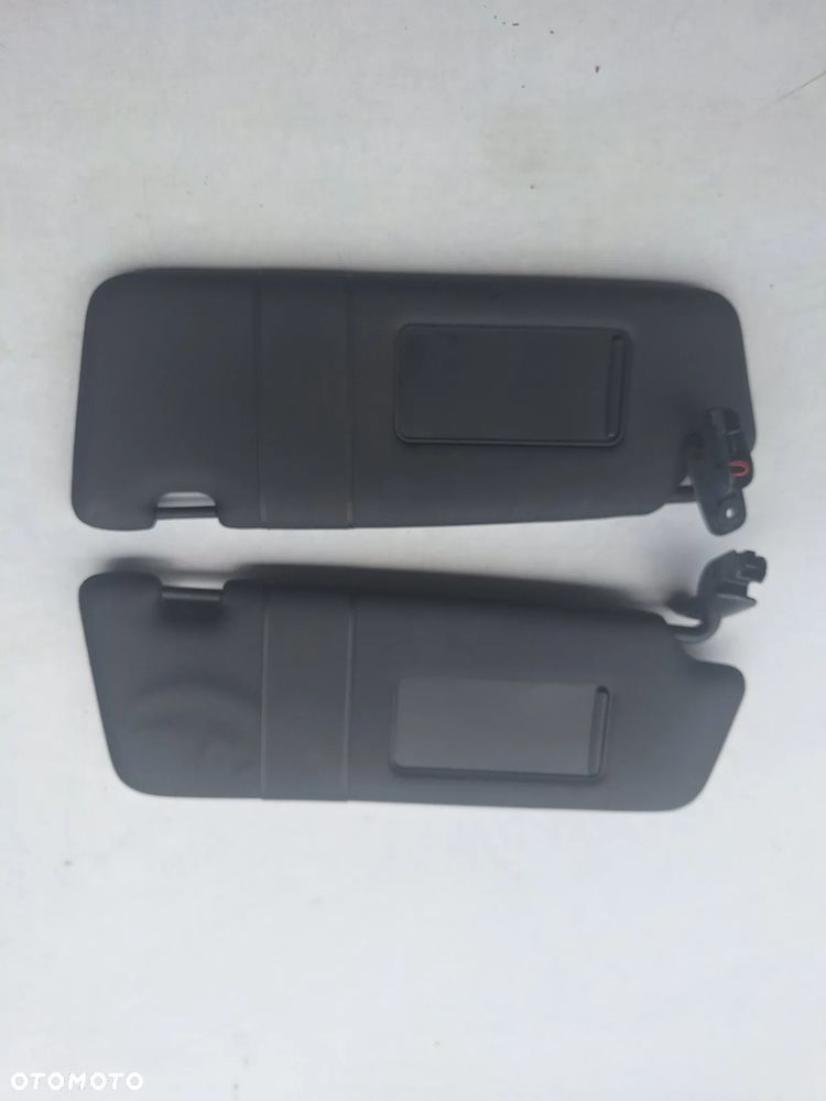 OSŁONY SŁONECZKA CZARNE LEWE+PRAWE AUDI A4/B6 S-LINE - 1