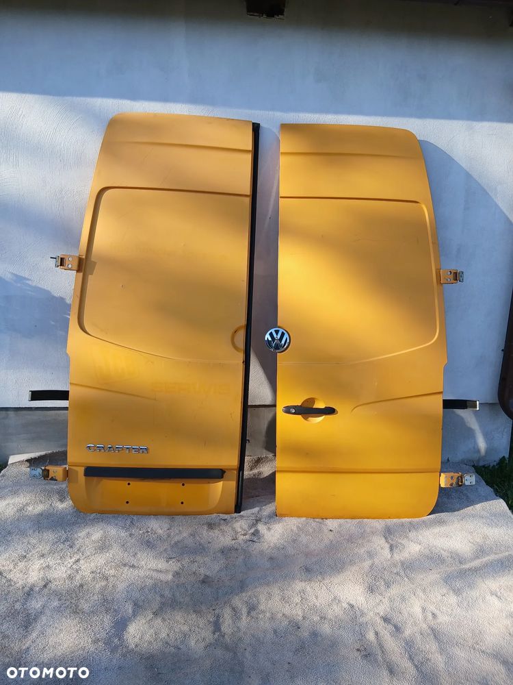 DRZWI TYLNE LEWE  VW CRAFTER I SPRINTER 906 MAX KOMPLETNE - 1