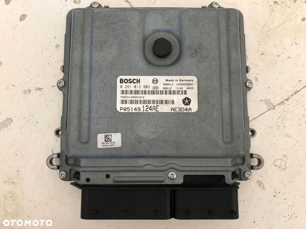 CHRYSLER 300C 3.0 STEROWNIK SILNIKA P05149124AE - 3