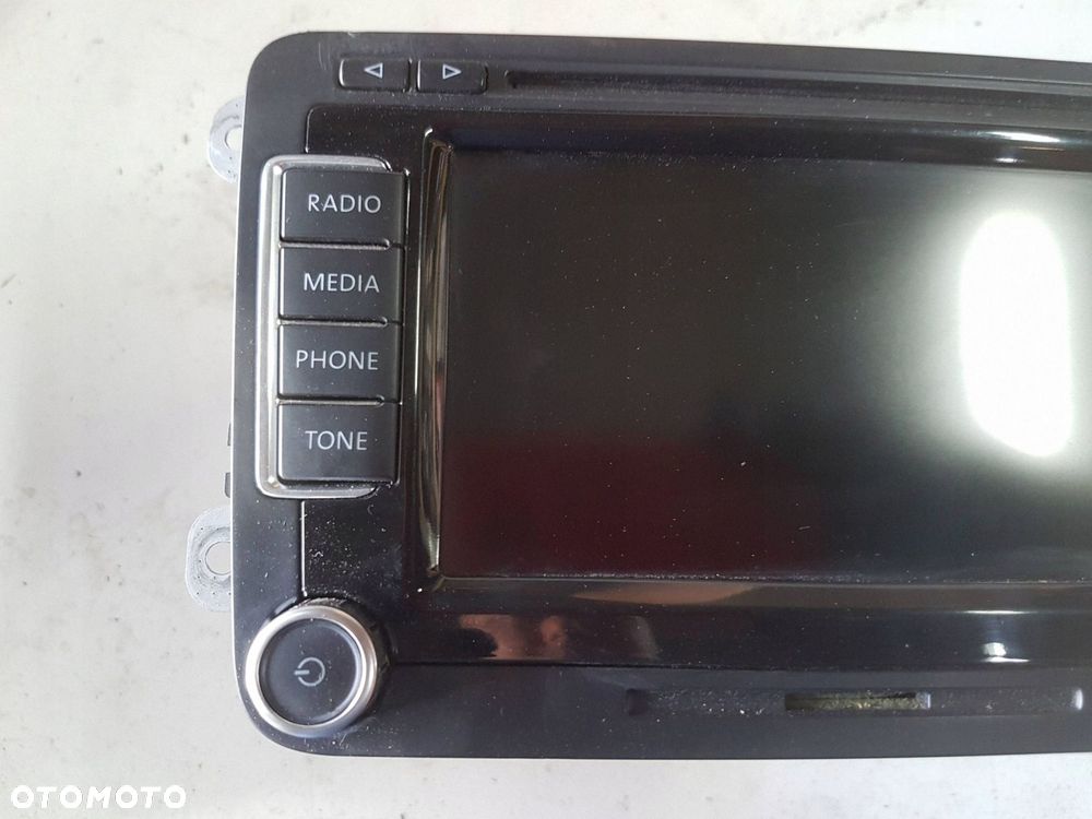 VW TOURAN II 2 10-15r GOLF VI PASSAT TIGUAN NAWIGACJA GPS RADIO 1T0035680B - 2