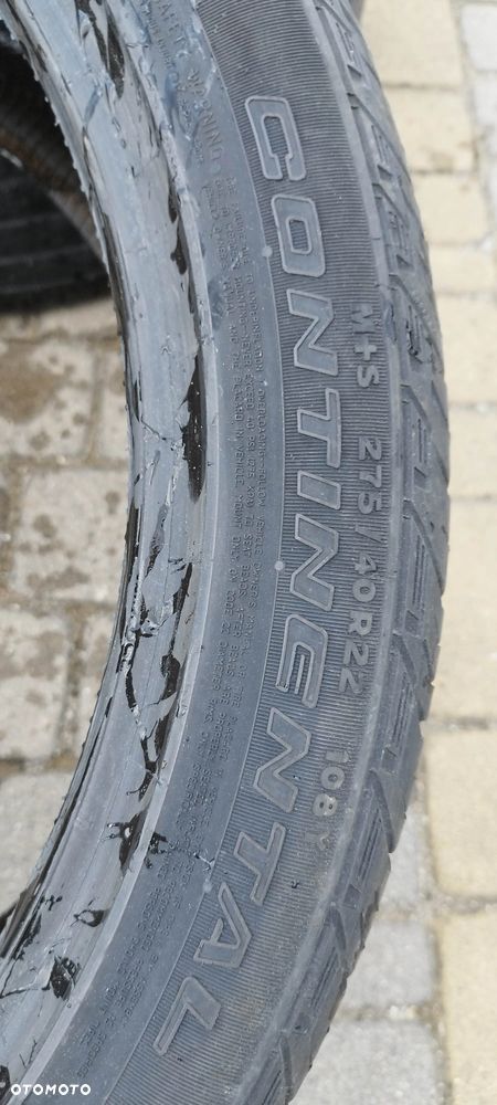 275/40/22 continental cross contact lx sport - 3