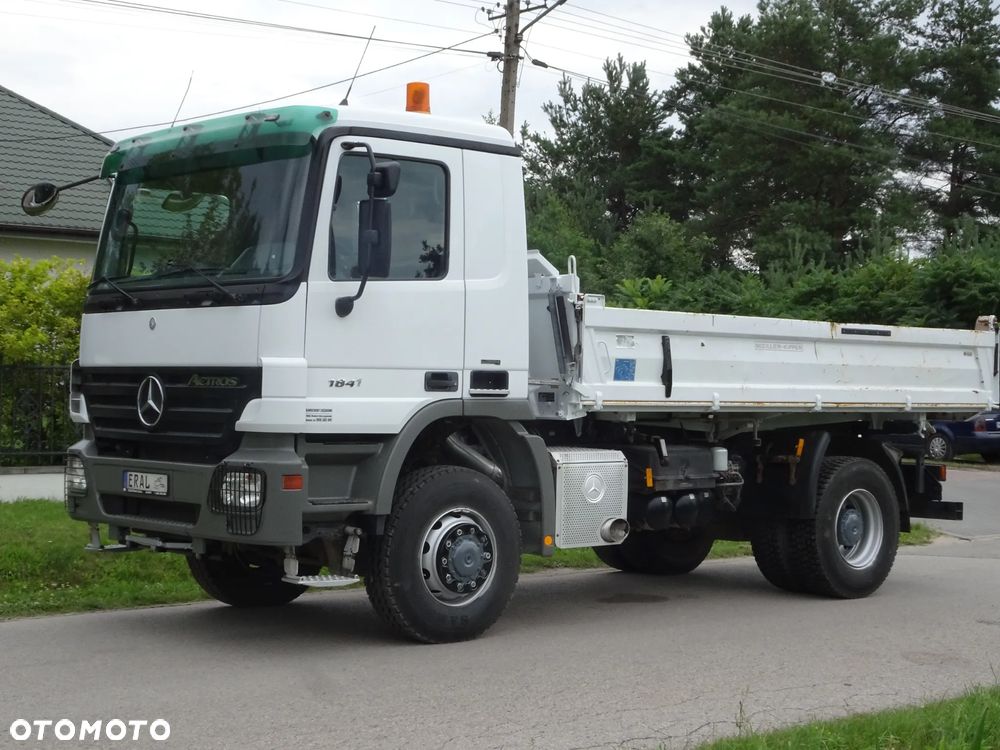 Mercedes-Benz Actros 1841 wywrotka 4x4 kiper Meiller Idealny - 3