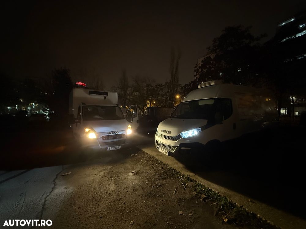 Iveco Daily 35c 130 Frigorific Frigo 2017 duba izoterma Fără Rugina Fără Probleme AC Navi Led 35s13 Unic Proprietar de noua luata din reprezentanța iveco România 2 bucati 9500 euro - 18