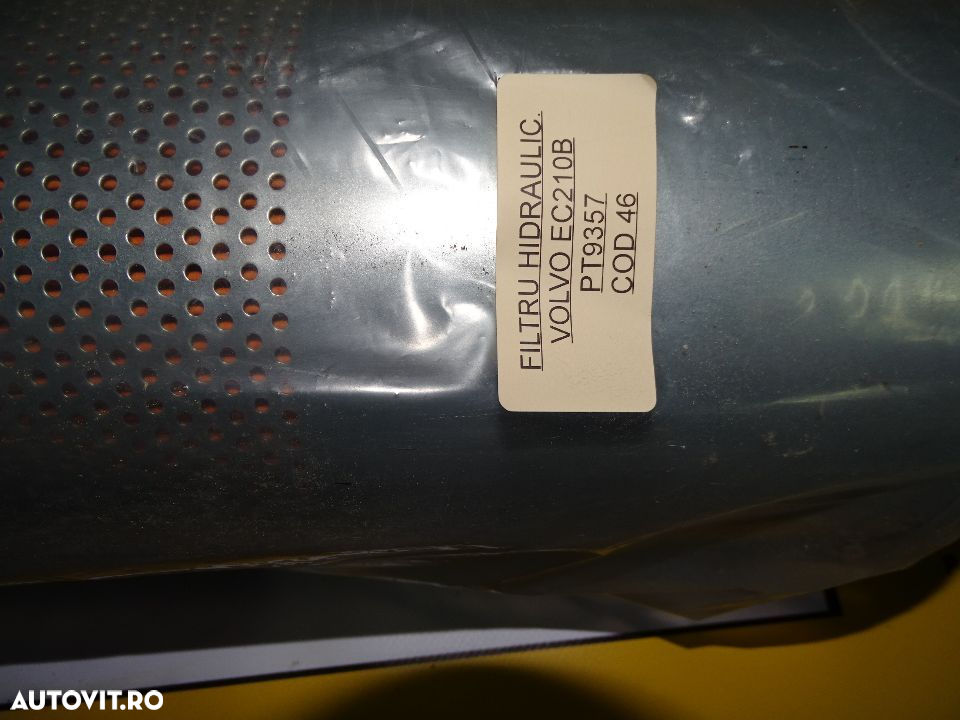 Filtru hidraulic excavator  Volvo EC 210 B ,  cod .PT 9357 - 4