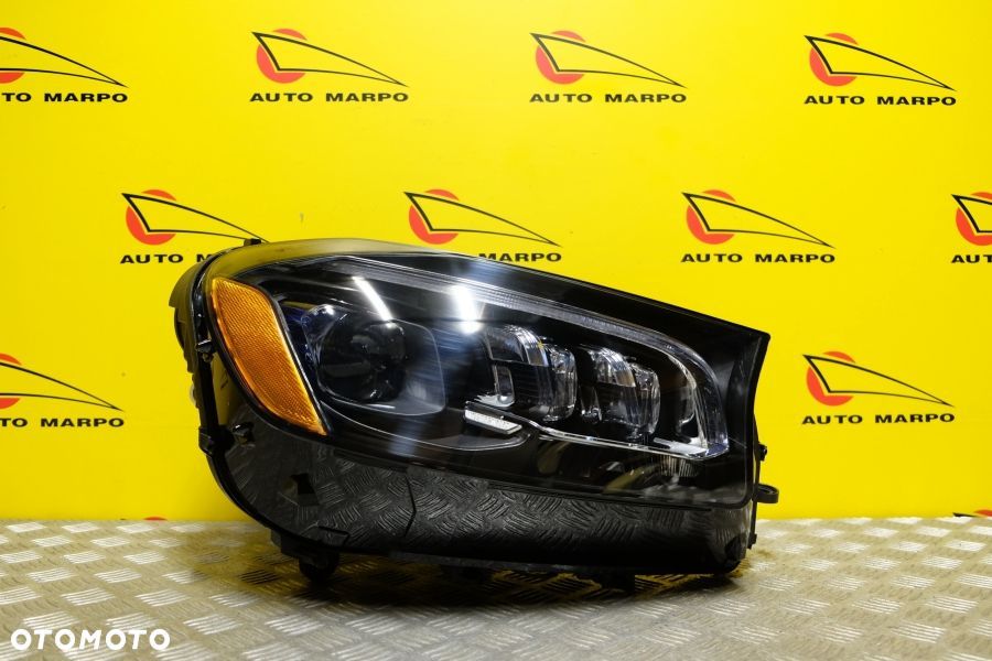 MERCEDES GLS X167 2019 - REFLEKTOR LAMPA MULTIBEAM LED PRAWA USA - 2
