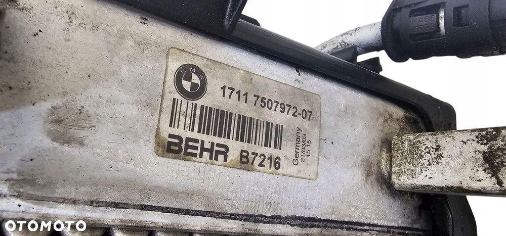 Bmw E60 E61 E63 E64 Komplet Chłodnic Wody Klimy Wspomagania Automat N62 - 6