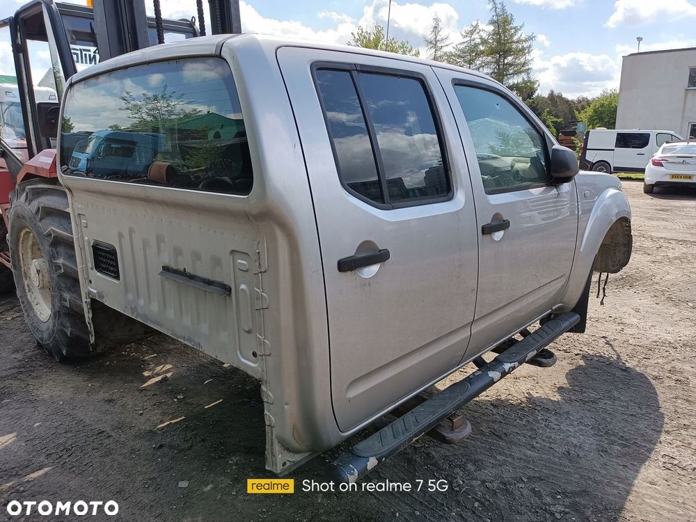 NISSAN NAVARA D40 KABINA DRZWI BLOTNIK KOMPLETNA LEWE KONIN - 4