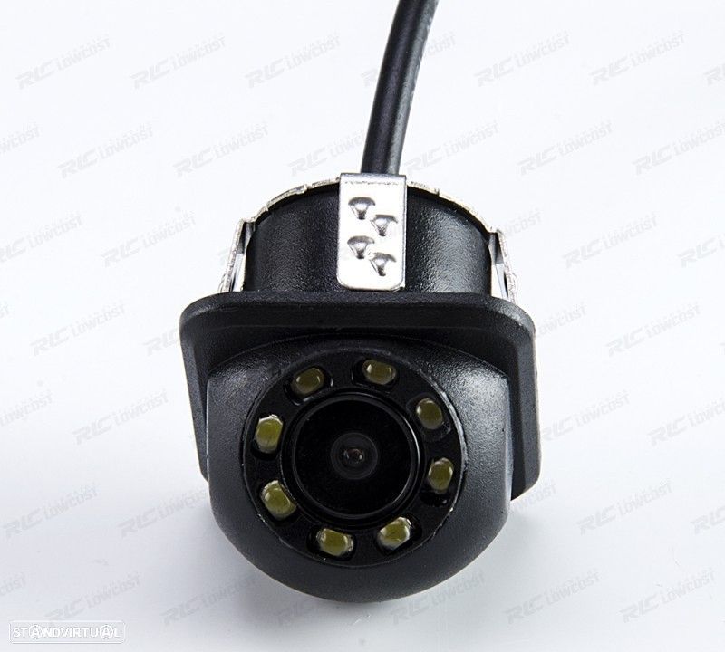 CÂMARA DE ESTACIONAMENTO TRASEIRA COM LEDS PARA VISÃO NOCTURNA - 1