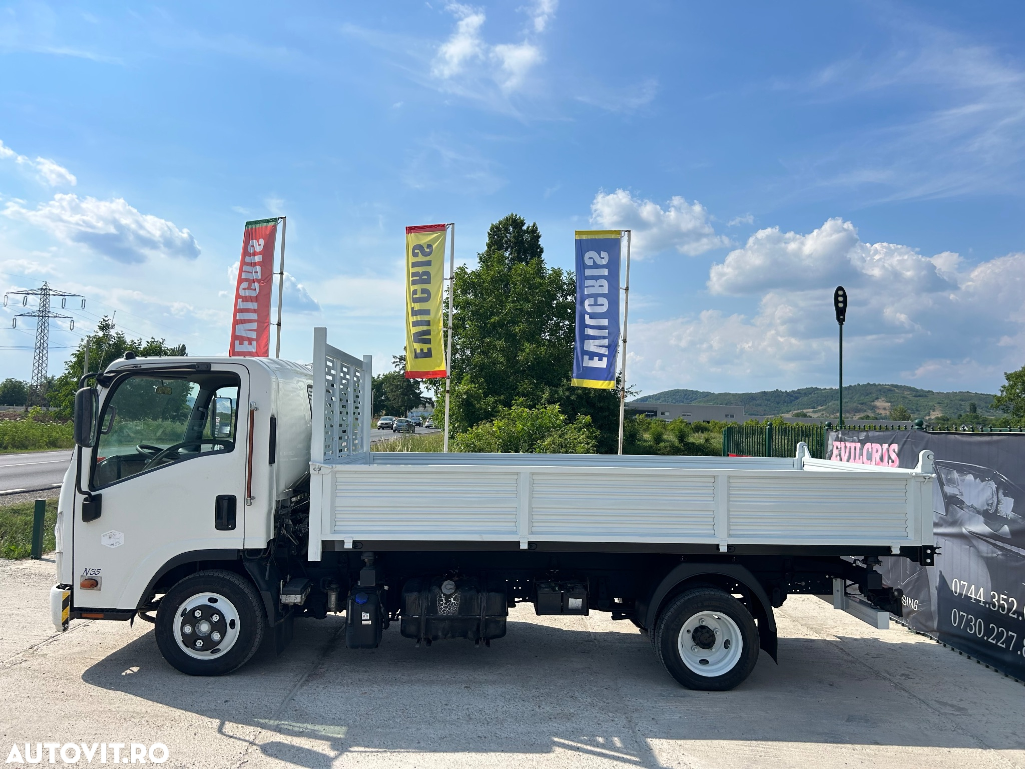 Isuzu N35 BASCULABIL 3 PARTI 4.2 m - 28