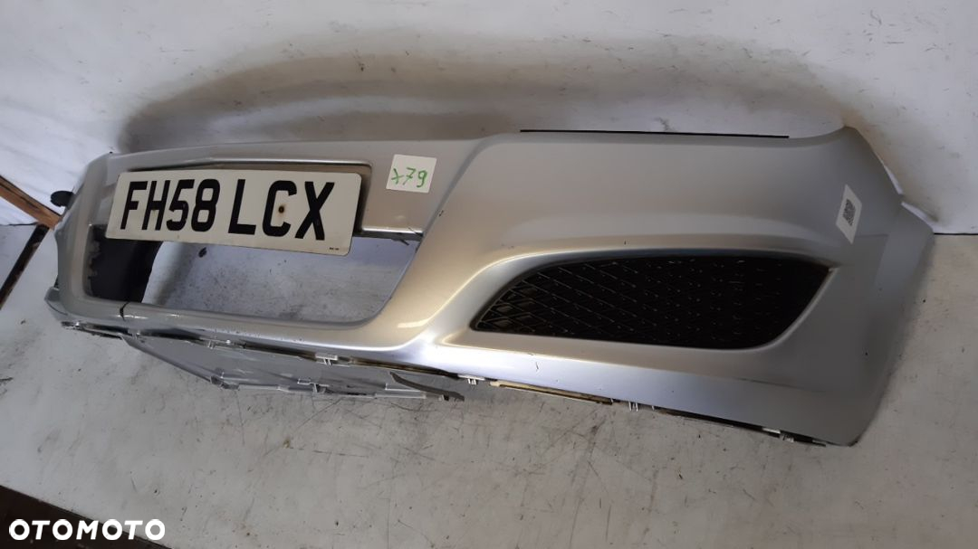 + ZDERZAK PRZÓD PRZEDNI OPEL ASTRA H 3 III LIFT FL Z157 SREBRNY USZKODZONA DO MALOWNIA ! - 3
