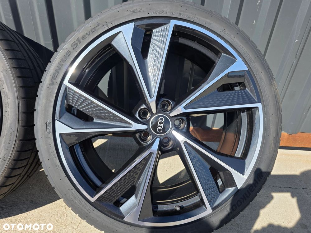 FELGI FELGA KOMPLET AUDI 5X112 8.5J R21 ET43 4K0601025DA + OPONY 2025R - 8